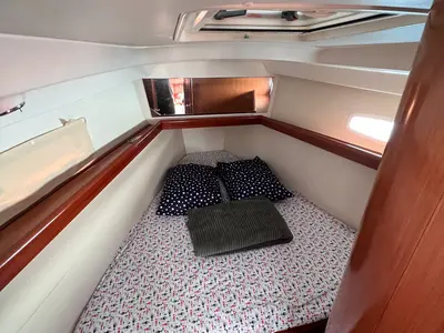 Arina, a Beneteau Oceanis 40 sailboat at Marmaris, Turkey