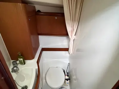 Arina, a Beneteau Oceanis 40 sailboat at Marmaris, Turkey