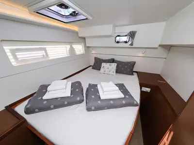 Cabin on Liquid Spirit, a Lagoon 40 catamaran at Pirovac, Croatia