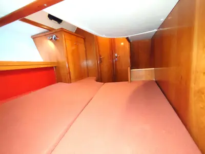 Cabin on Jacosta, a Alfa 51 sailboat at Parikia, Greece