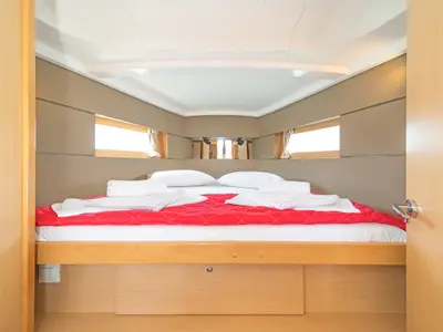 Cabin on Philyra, a Beneteau Oceanis 38.1 sailboat at Municipal Unit of Lefkada, Greece
