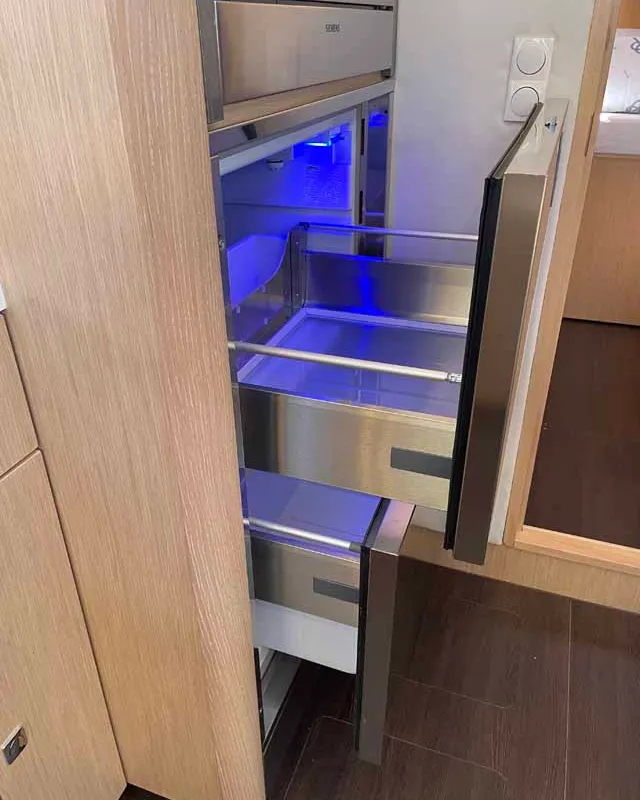 Galley of Cataleya, a Bavaria Cruiser 46 Style sailboat at Grad Biograd na Moru, Croatia
