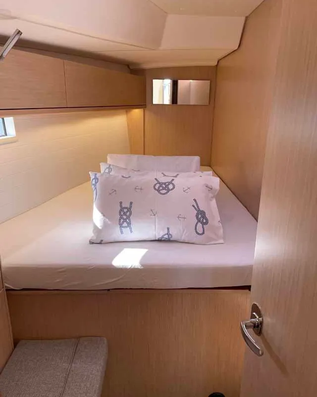 Cabin on Cataleya, a Bavaria Cruiser 46 Style sailboat at Grad Biograd na Moru, Croatia