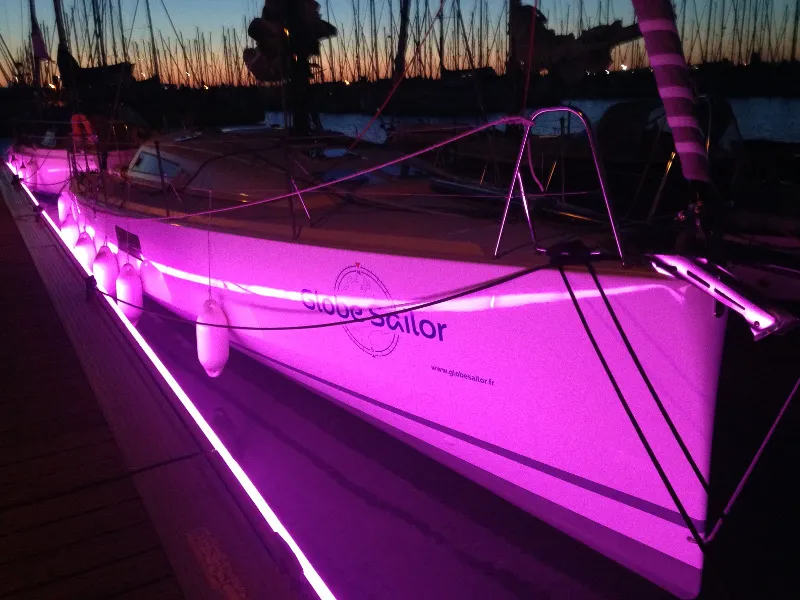Exterior view of Purple Rain, a Pogo 12.5 sailboat at La Rochelle, France