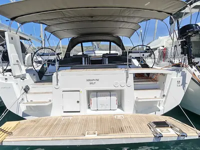 Seraphine, a Dufour 54 sailboat at Seget Donji, Croatia