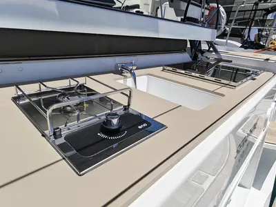 Seraphine, a Dufour 54 sailboat at Seget Donji, Croatia
