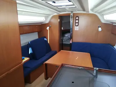 Galley of Mayan, a Bavaria Cruiser 37 sailboat at Grad Pula, Croatia