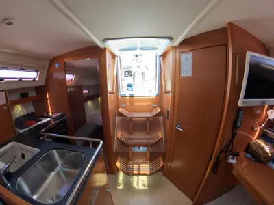 Kaloma, a Bavaria 32 Cruiser sailboat at Marmaris, Turkey