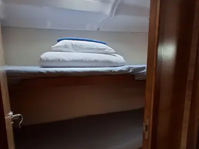 Cabin on Albatros, a Elan Impression 45.1 sailboat at Grad Šibenik, Croatia