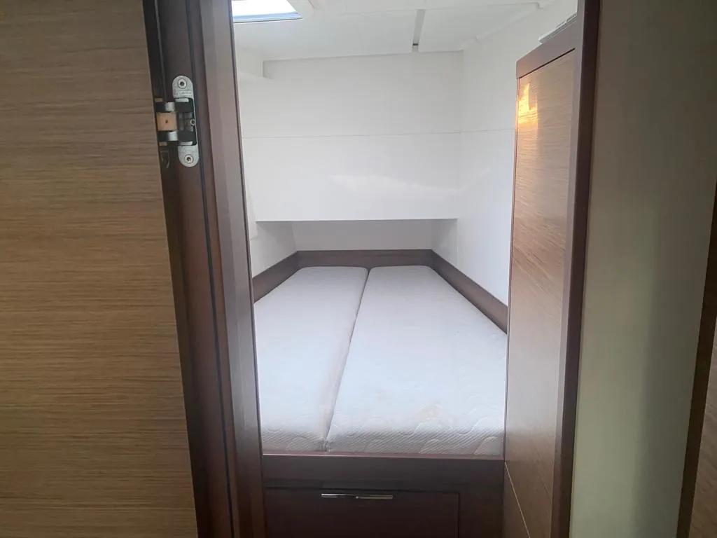 Cabin on Regolo, a Lagoon 40 catamaran at Salerno, Italy