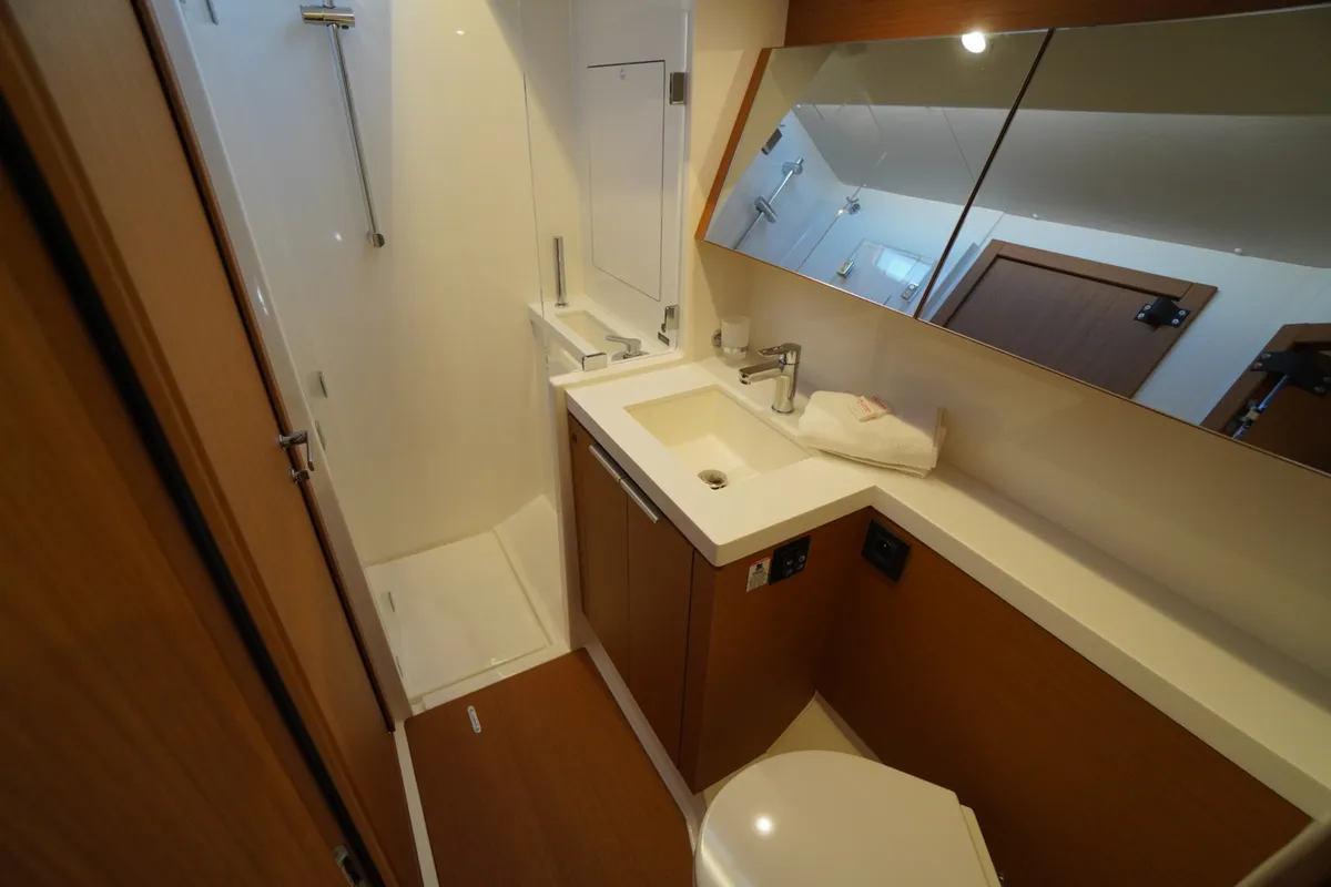 Head on Zenith, a Beneteau First 53 sailboat at Grad Kaštela, Croatia