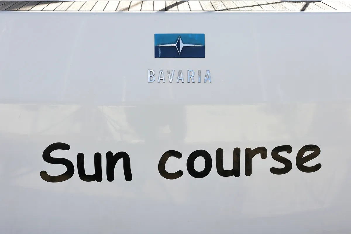 Sun Course, a Bavaria Cruiser 37 sailboat at Grad Biograd na Moru, Croatia