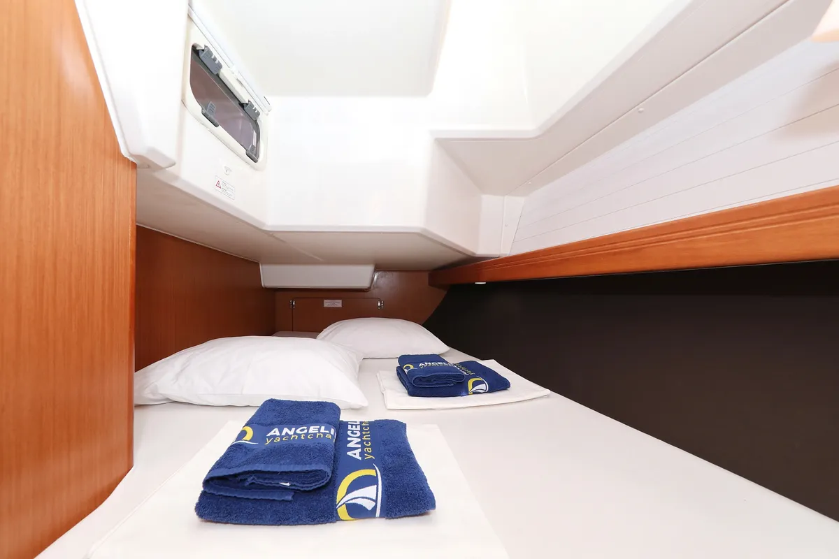 Cabin on Sun Course, a Bavaria Cruiser 37 sailboat at Grad Biograd na Moru, Croatia