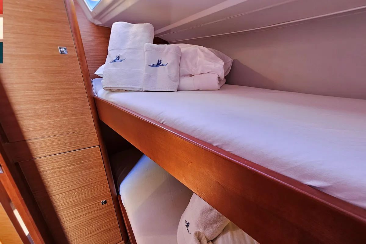 Cabin on Dufour 430 GL, a sailboat at Kaštela, Croatia