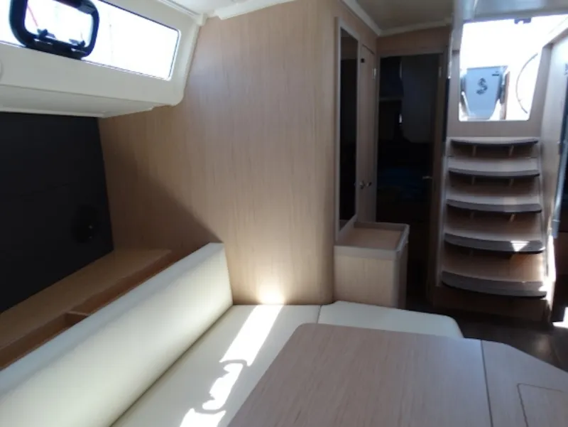 Salon of Kos 41.4, a Beneteau Oceanis 41.1 sailboat at Volos Municipality, Greece