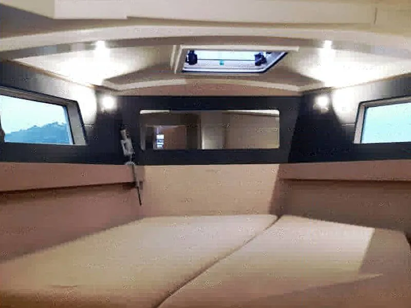 Cabin on Kos 41.4, a Beneteau Oceanis 41.1 sailboat at Volos Municipality, Greece