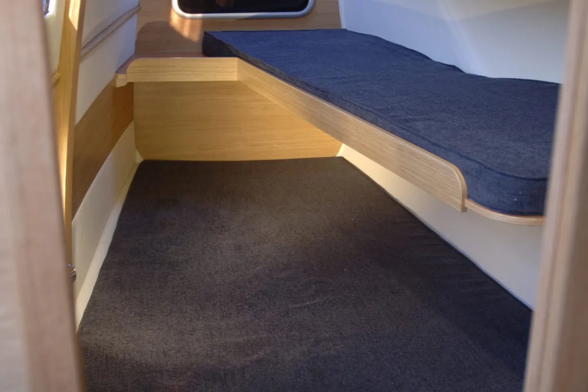 Cabin on Amuni', a Gulet C-CAT 37 catamaran at Capo d'Orlando, Italy