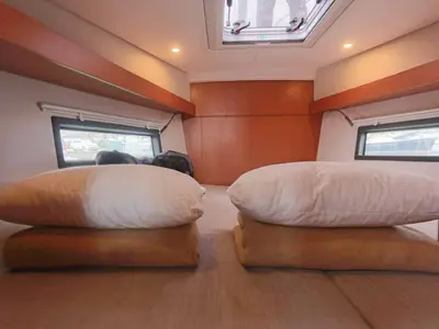 Cabin on Cloud Rider, a Bavaria C38 sailboat at Municipal Unit of Lefkada, Greece