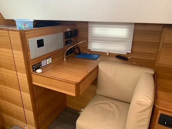 Salon of Long Island, a Elan Impression 50.1 sailboat at Seget Donji, Croatia