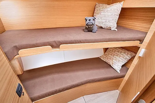 Cabin on Long Island, a Elan Impression 50.1 sailboat at Seget Donji, Croatia