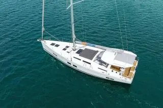 Constanta, a Hanse 588 sailboat at Pirovac, Croatia