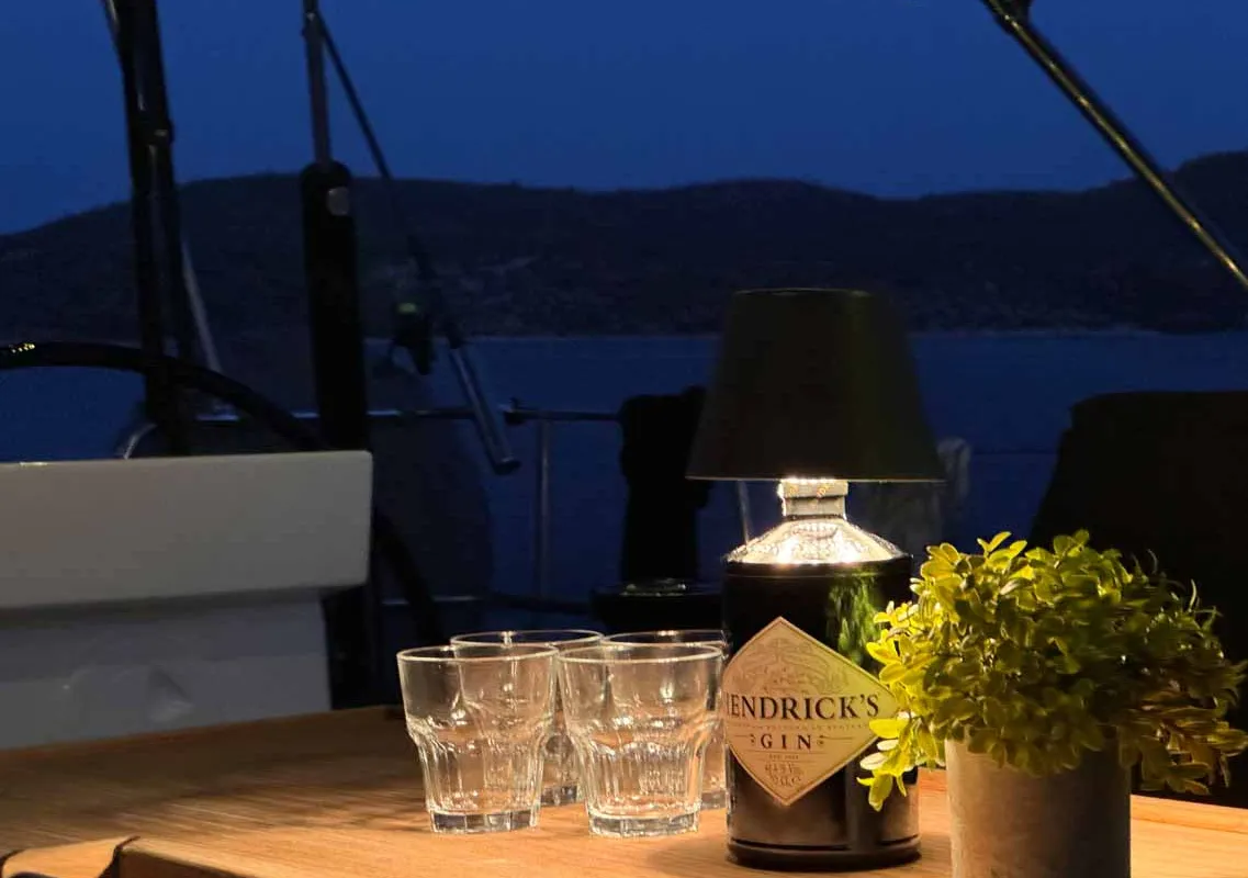 F-ONE, a Bavaria C57 Style sailboat at Grad Trogir, Croatia