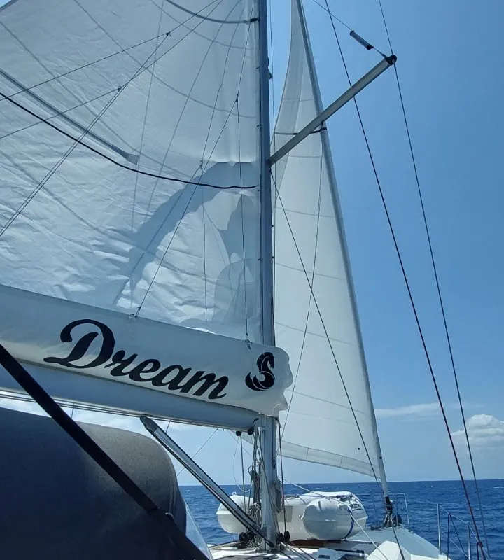 DREAM, a Beneteau Oceanis 46.1 sailboat at Athens, Greece
