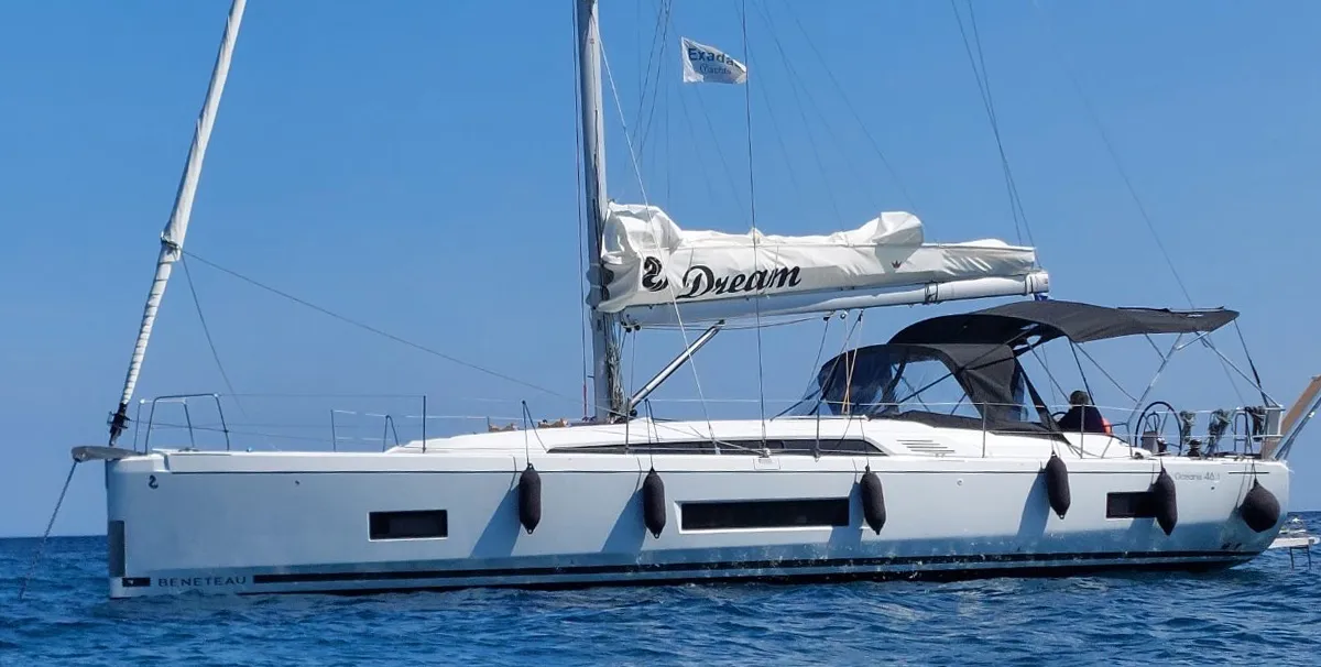 DREAM, a Beneteau Oceanis 46.1 sailboat at Athens, Greece