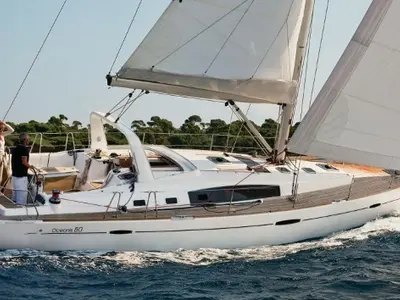 Floor plan of Vanessa M, a Beneteau Oceanis 50 sailboat at Municipal Unit of Ellomenos, Greece