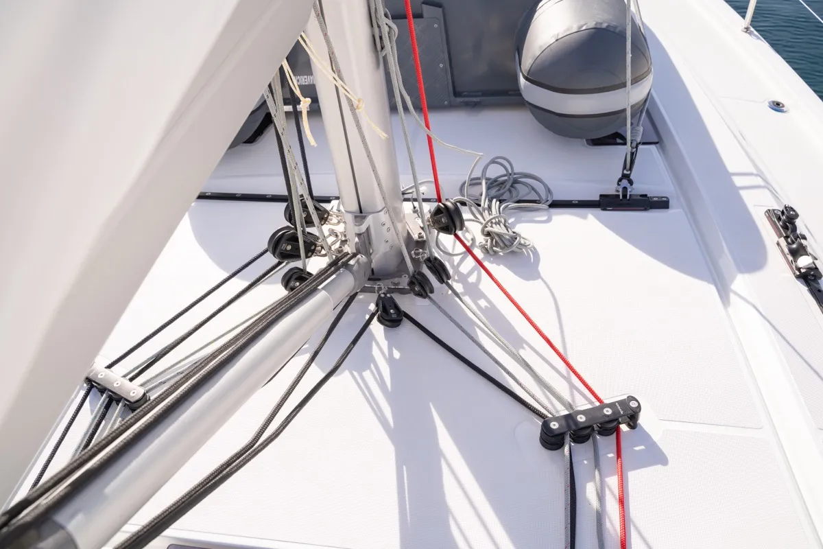 Maverick, a Beneteau Oceanis 40.1 sailboat at Olbia, Italy