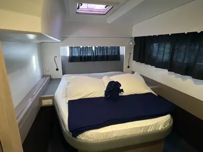 Cabin on Carpe Diem  - BVI, a Fountaine Pajot Astrea 42 catamaran at Road Town, British Virgin Islands