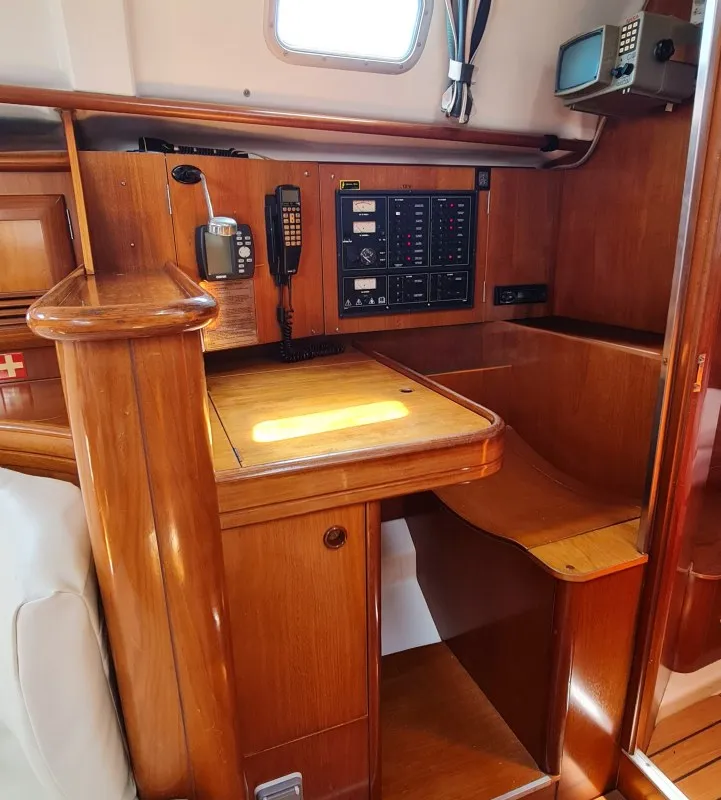 Erika, a Beneteau Oceanis Clipper 411 sailboat at Volos, Greece