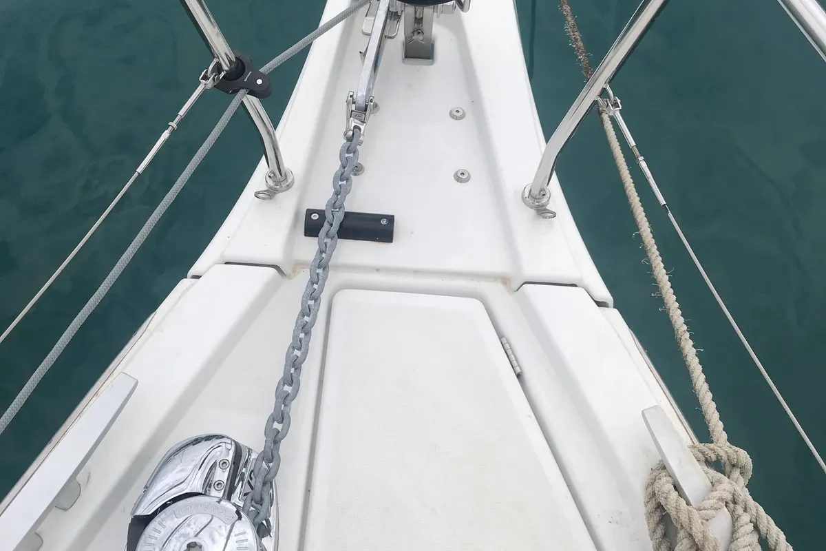 Elise, a Beneteau Oceanis 51.1 sailboat at Municipal Unit of Lefkada, Greece