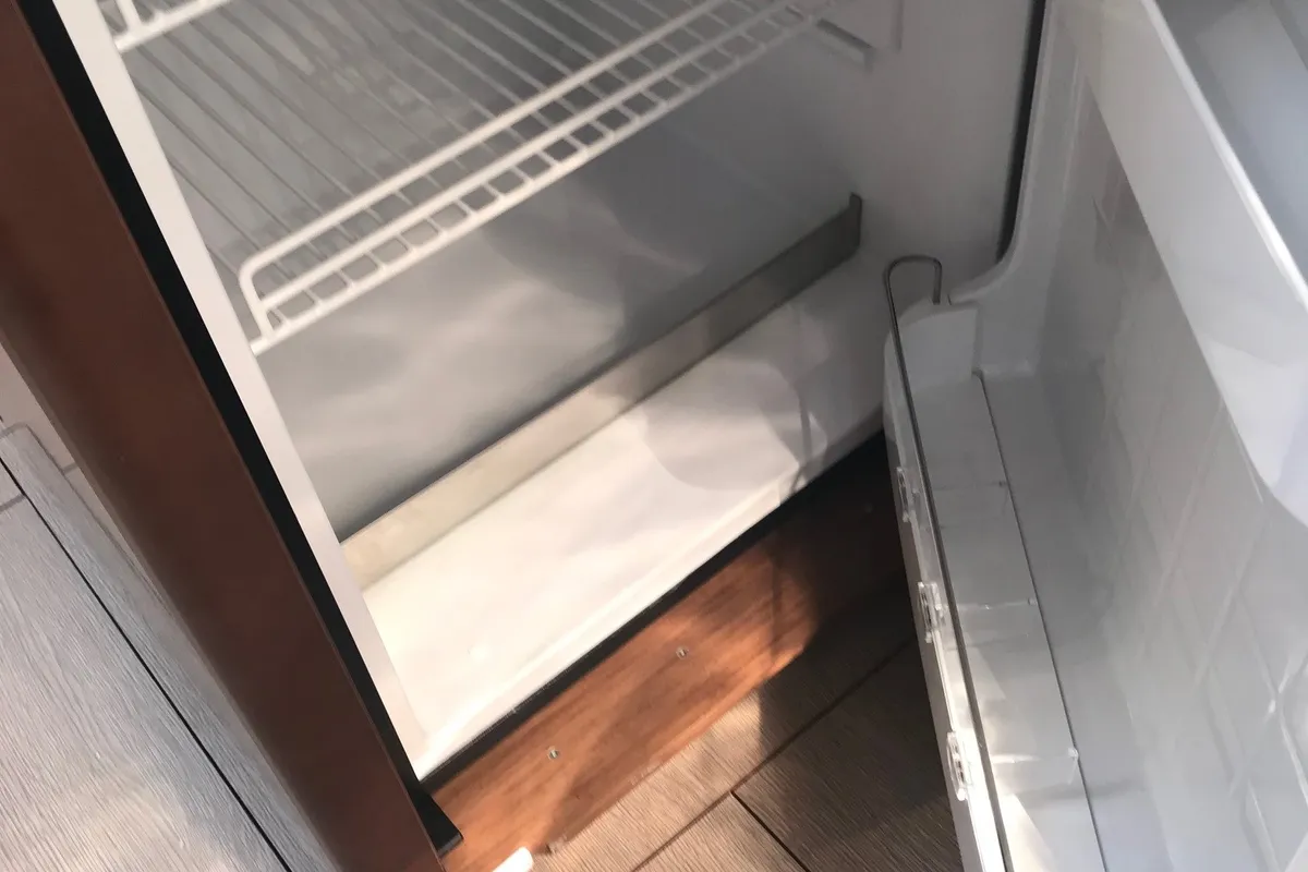 Galley of Elise, a Beneteau Oceanis 51.1 sailboat at Municipal Unit of Lefkada, Greece