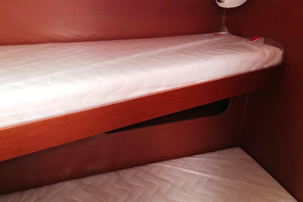 Cabin on Elise, a Beneteau Oceanis 51.1 sailboat at Municipal Unit of Lefkada, Greece