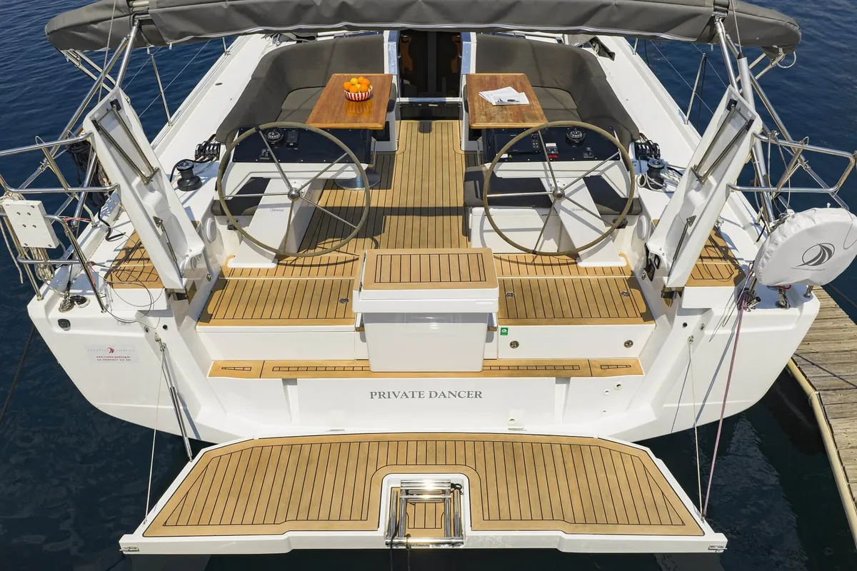 Private Dancer, a Hanse 460 sailboat at Grad Šibenik, Croatia