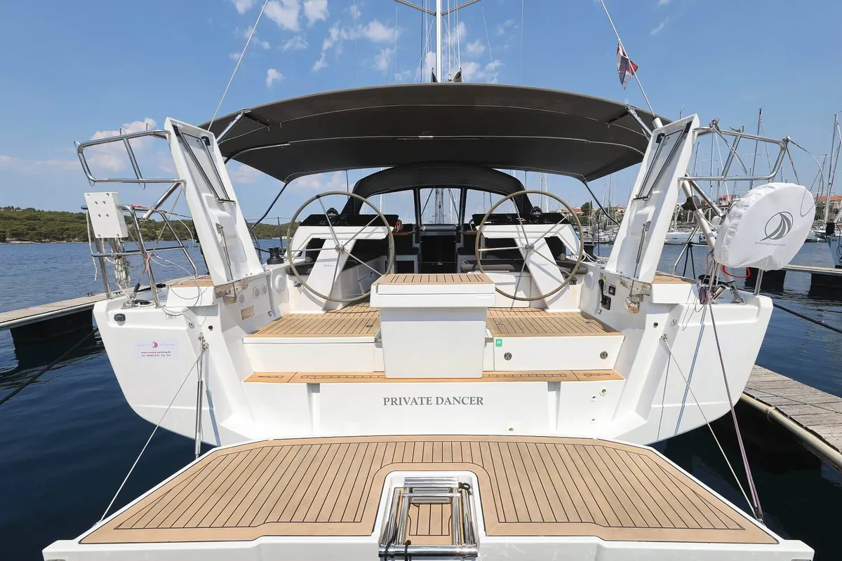 Private Dancer, a Hanse 460 sailboat at Grad Šibenik, Croatia