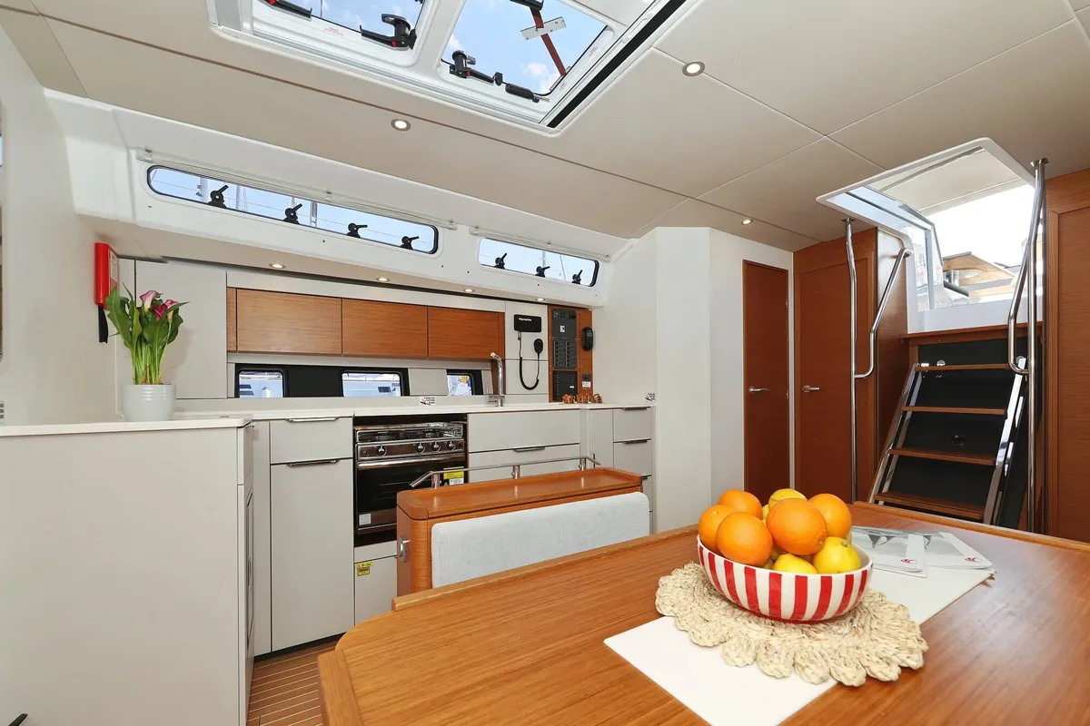 Private Dancer, a Hanse 460 sailboat at Grad Šibenik, Croatia