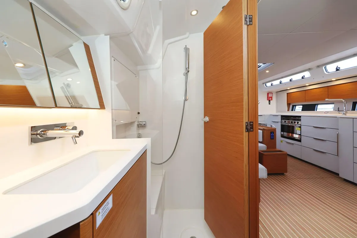 Private Dancer, a Hanse 460 sailboat at Grad Šibenik, Croatia