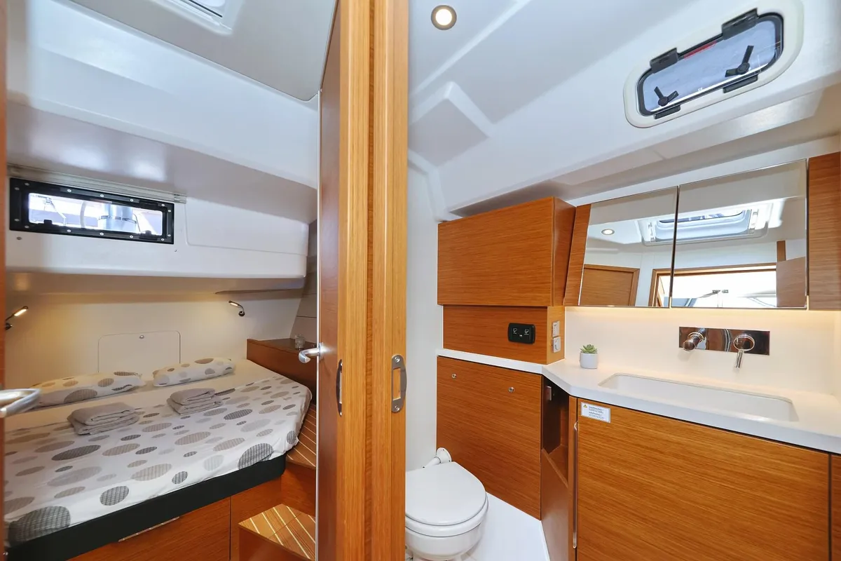 Private Dancer, a Hanse 460 sailboat at Grad Šibenik, Croatia