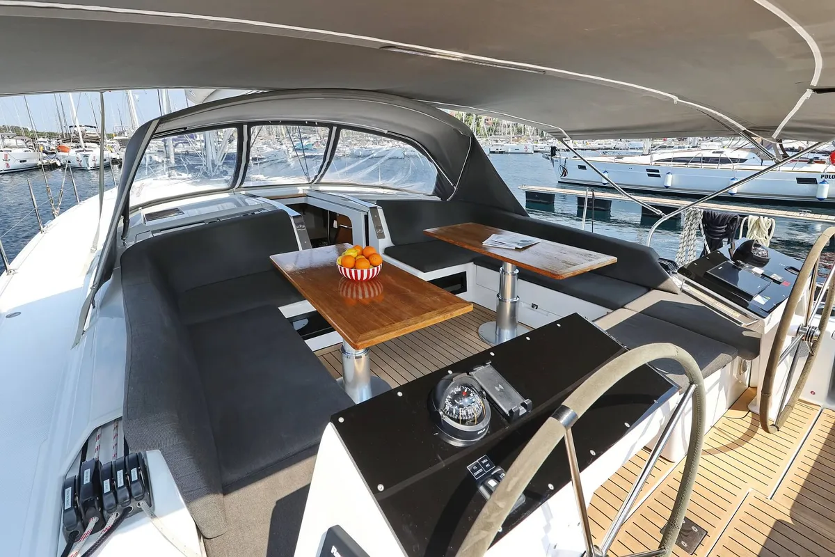 Private Dancer, a Hanse 460 sailboat at Grad Šibenik, Croatia
