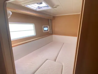 Cabin on Opale 4, a Lagoon 400 S2 catamaran at Hyères, France