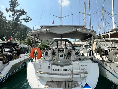 Steelbird I, a Jeanneau Sun Odyssey 39i sailboat at Fethiye, Turkey