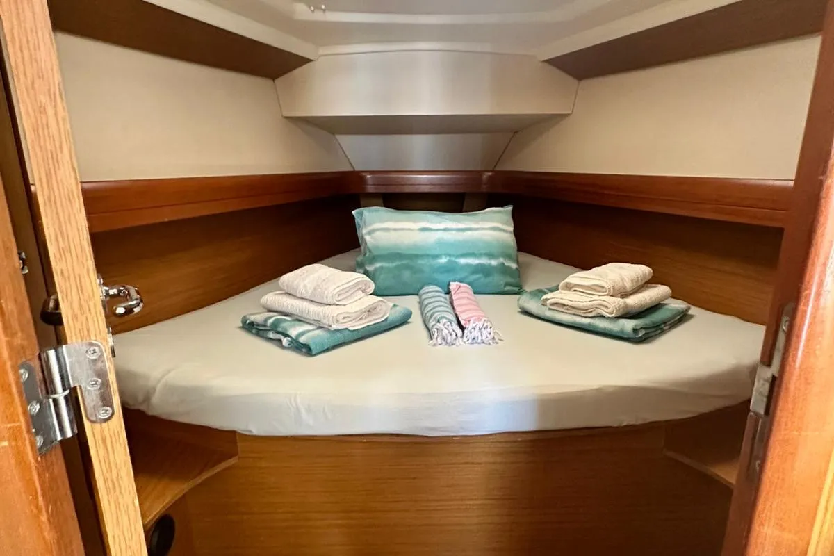 Steelbird I, a Jeanneau Sun Odyssey 39i sailboat at Fethiye, Turkey