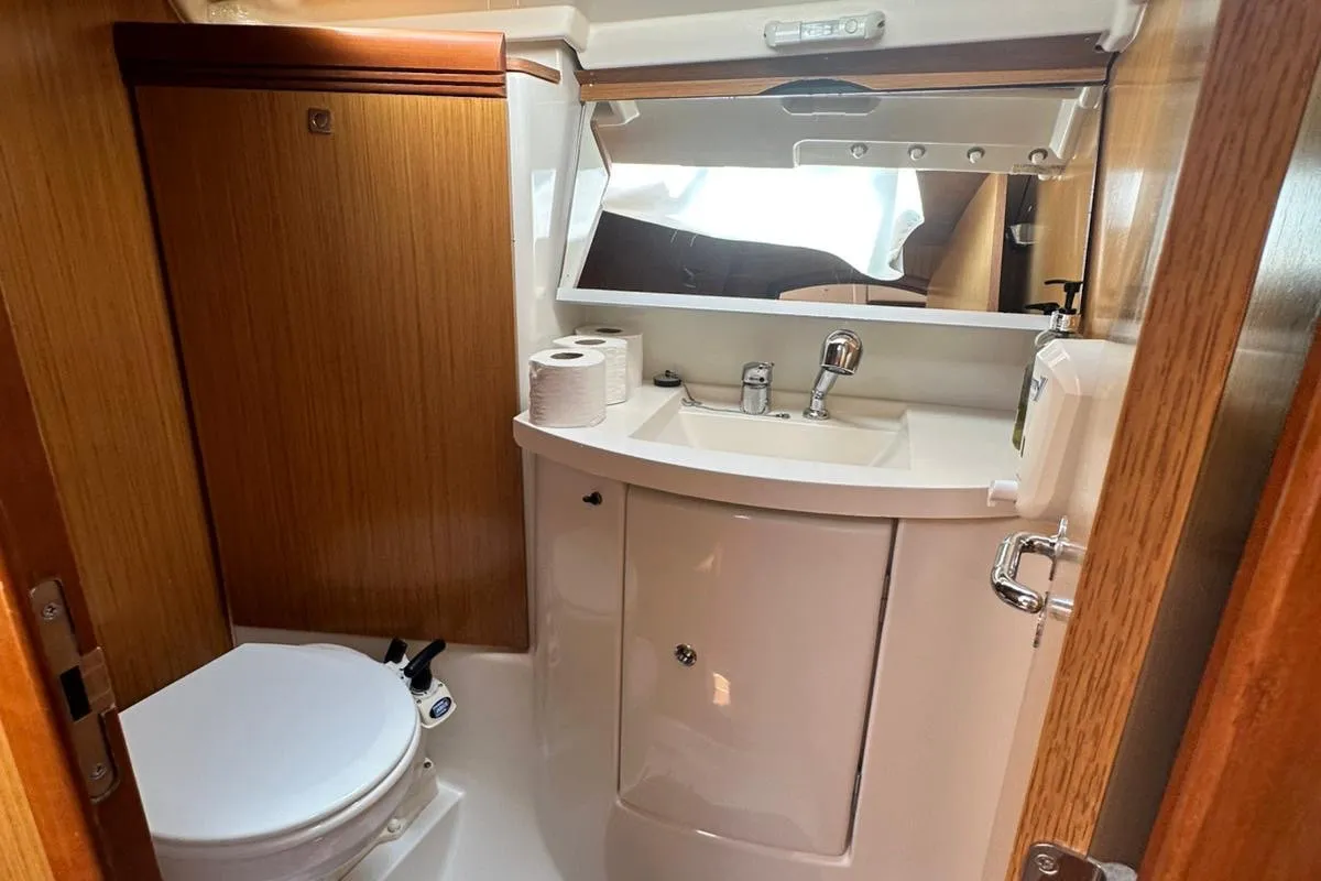 Steelbird I, a Jeanneau Sun Odyssey 39i sailboat at Fethiye, Turkey