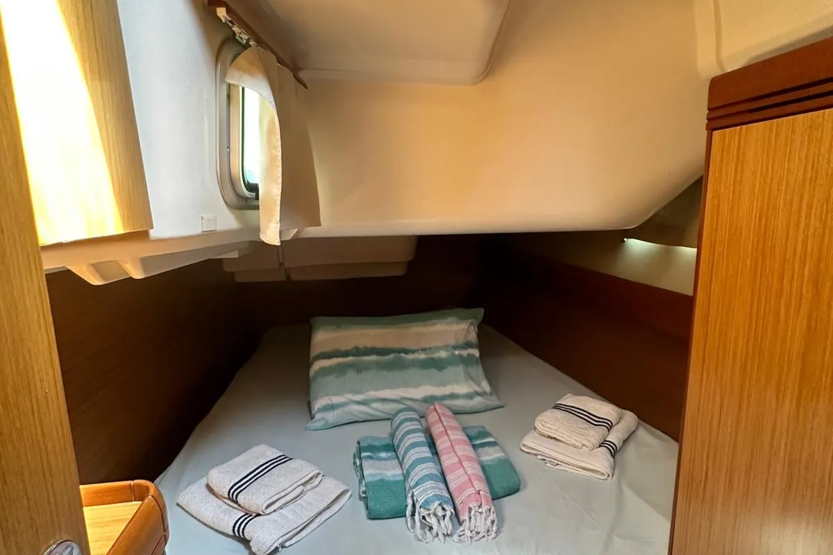 Steelbird I, a Jeanneau Sun Odyssey 39i sailboat at Fethiye, Turkey