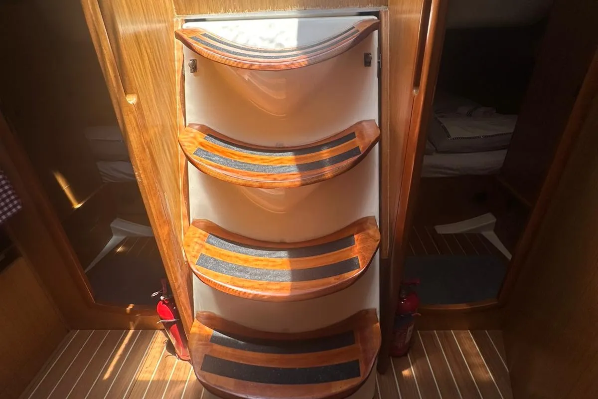 Steelbird I, a Jeanneau Sun Odyssey 39i sailboat at Fethiye, Turkey