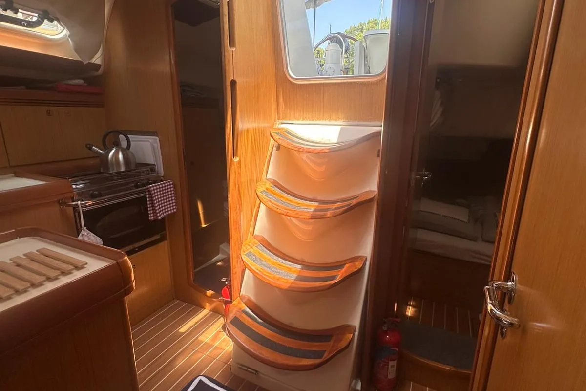 Steelbird I, a Jeanneau Sun Odyssey 39i sailboat at Fethiye, Turkey