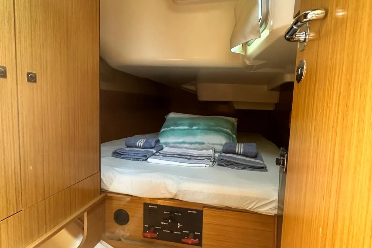 Steelbird I, a Jeanneau Sun Odyssey 39i sailboat at Fethiye, Turkey