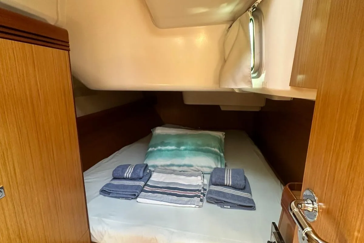 Steelbird I, a Jeanneau Sun Odyssey 39i sailboat at Fethiye, Turkey